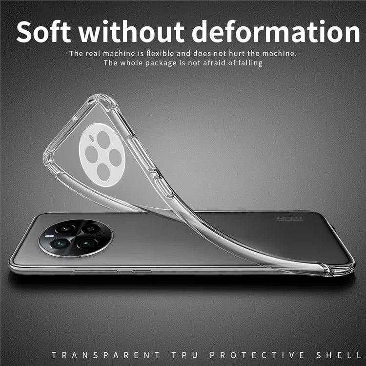 MOFI For Realme 12+ 5G Case Flexible Scratch Resistant TPU Phone Cover