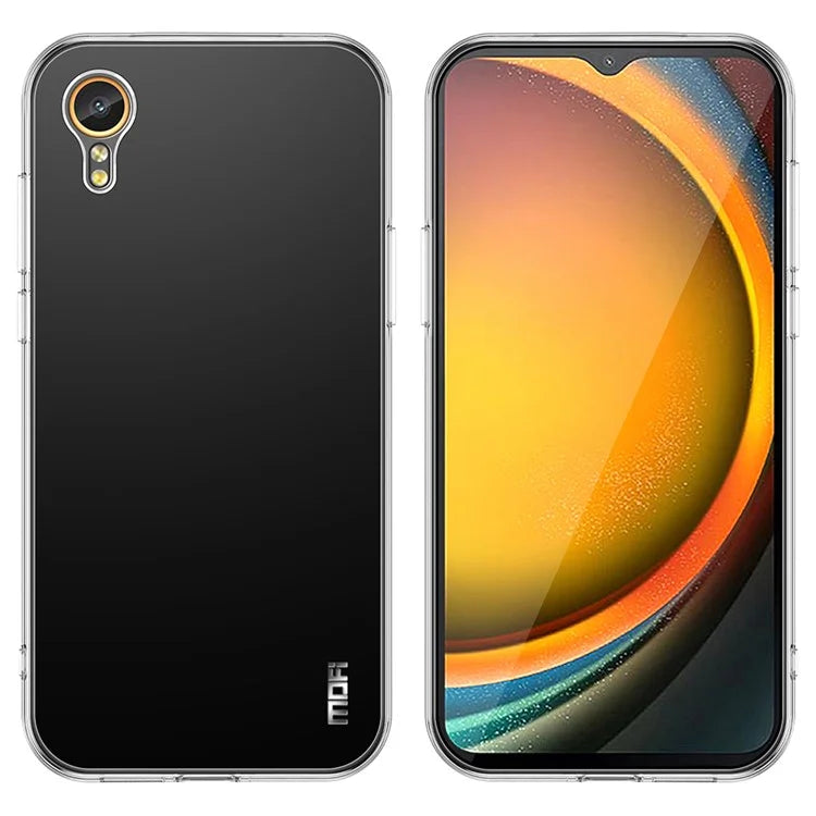 MOFI For Samsung Galaxy Xcover 7 Phone Case Crystal Clear Soft TPU Phone Cover