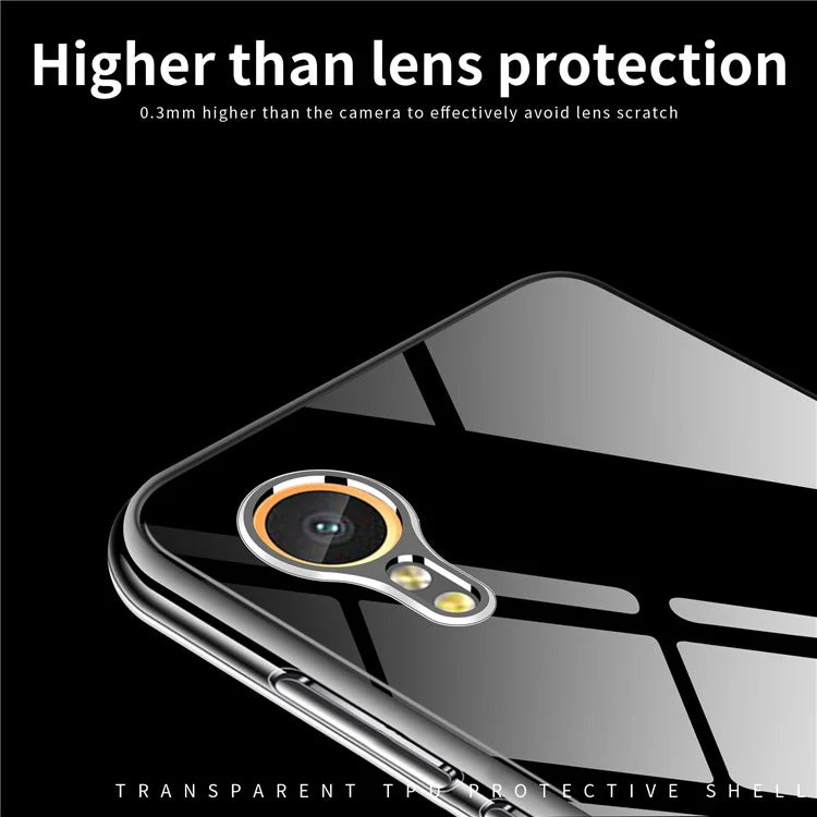 MOFI For Samsung Galaxy Xcover 7 Phone Case Crystal Clear Soft TPU Phone Cover