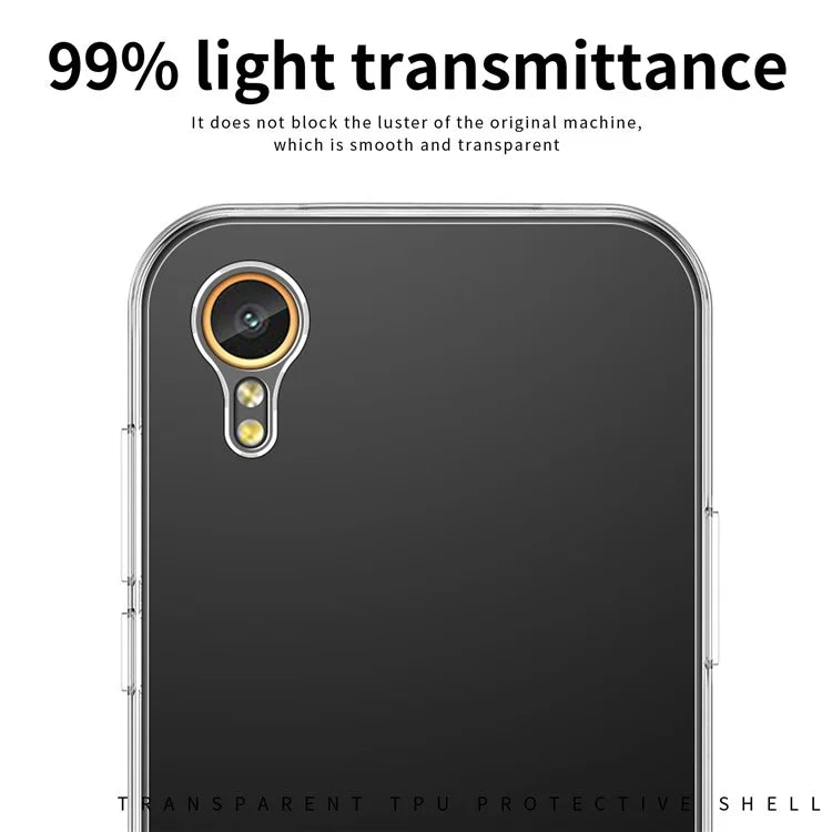 MOFI For Samsung Galaxy Xcover 7 Phone Case Crystal Clear Soft TPU Phone Cover