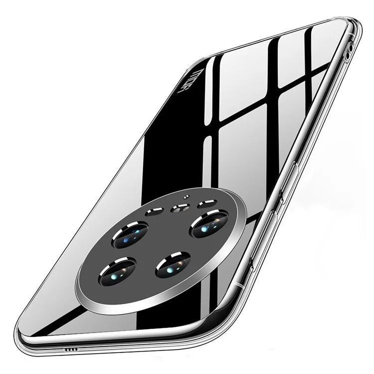 MOFI For Xiaomi 14 Ultra TPU Case Transparent Phone Cover Anti-scratch