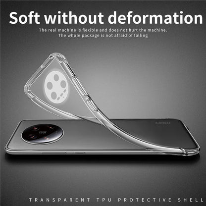 MOFI For Xiaomi 14 Ultra TPU Case Transparent Phone Cover Anti-scratch
