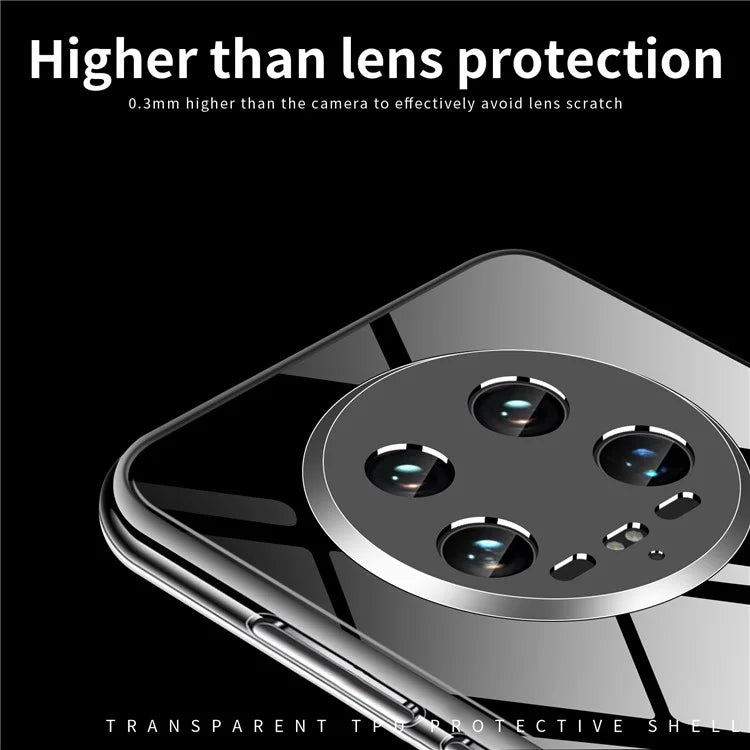 MOFI For Xiaomi 14 Ultra TPU Case Transparent Phone Cover Anti-scratch