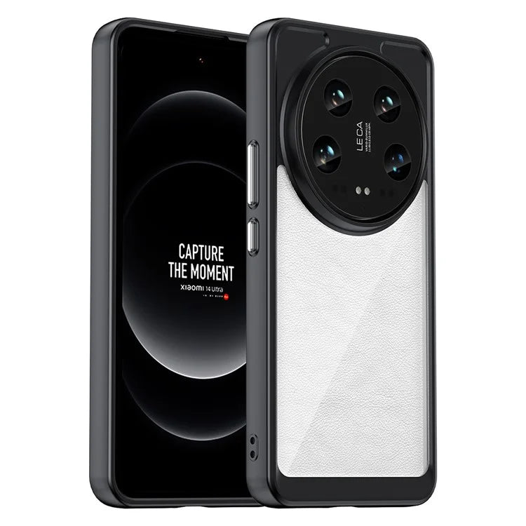 For Xiaomi 14 Ultra Case Drop-resistant TPU+Acrylic Phone Protective Cover