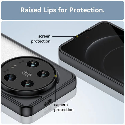 For Xiaomi 14 Ultra Case Drop-resistant TPU+Acrylic Phone Protective Cover