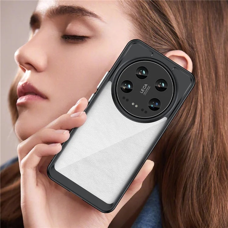 For Xiaomi 14 Ultra Case Drop-resistant TPU+Acrylic Phone Protective Cover