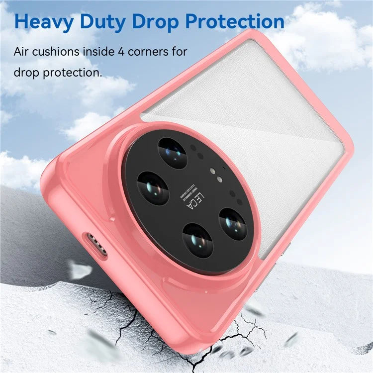 For Xiaomi 14 Ultra Case Drop-resistant TPU+Acrylic Phone Protective Cover