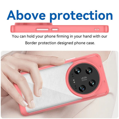 For Xiaomi 14 Ultra Case Drop-resistant TPU+Acrylic Phone Protective Cover
