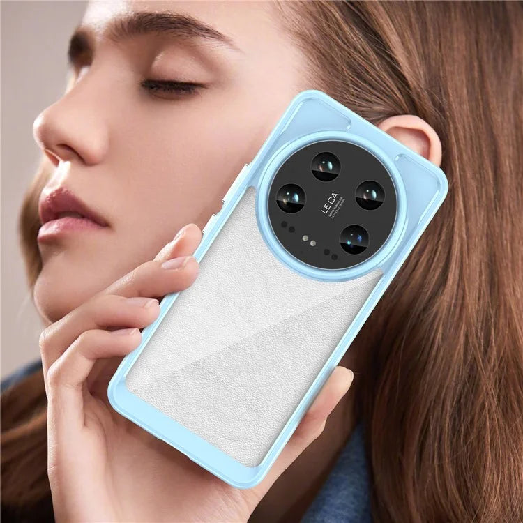 For Xiaomi 14 Ultra Case Drop-resistant TPU+Acrylic Phone Protective Cover