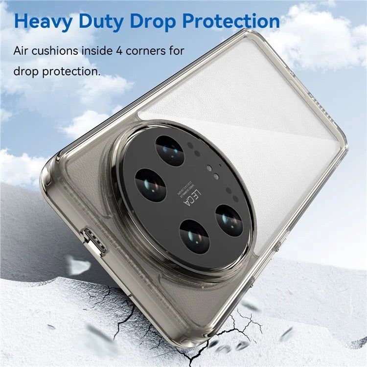 For Xiaomi 14 Ultra Case Drop-resistant TPU+Acrylic Phone Protective Cover