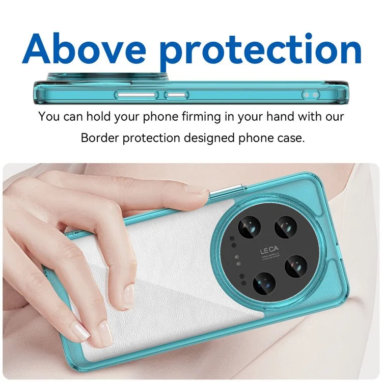 For Xiaomi 14 Ultra Case Drop-resistant TPU+Acrylic Phone Protective Cover