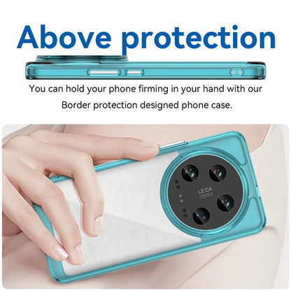 For Xiaomi 14 Ultra Case Drop-resistant TPU+Acrylic Phone Protective Cover