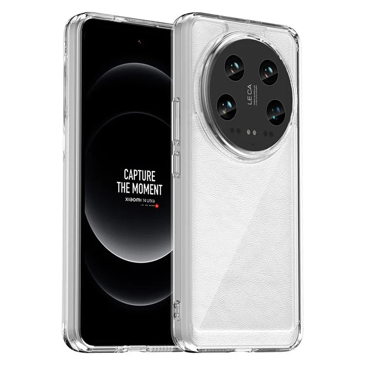 For Xiaomi 14 Ultra Case Drop-resistant TPU+Acrylic Phone Protective Cover