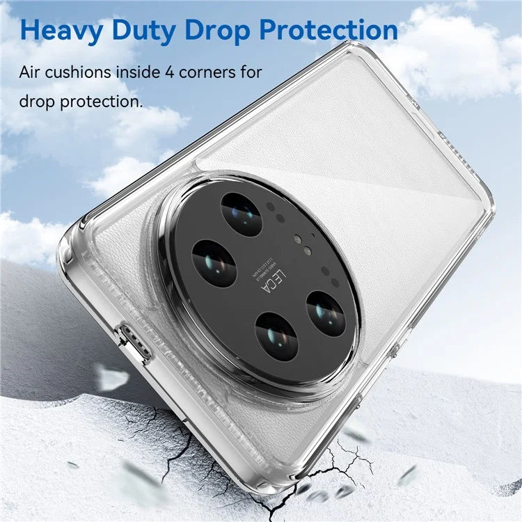 For Xiaomi 14 Ultra Case Drop-resistant TPU+Acrylic Phone Protective Cover