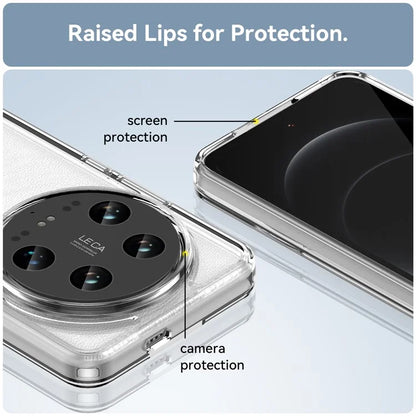 For Xiaomi 14 Ultra Case Drop-resistant TPU+Acrylic Phone Protective Cover
