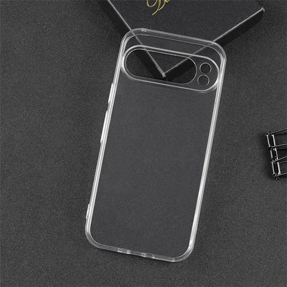 For Google Pixel 9 Transparent Case TPU Flexible Back Phone Cover