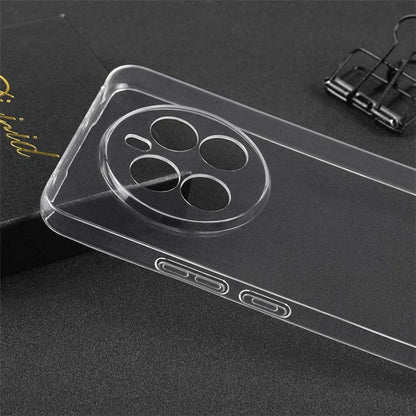 For Realme 12+ Cell Phone Cases Clear TPU Flexible Cover
