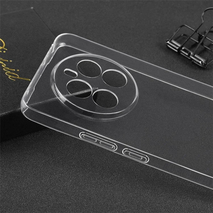 For Realme 12 Pro+ 5G Clear Case TPU Slim-Fit Precise Lens Cutout Phone Cover