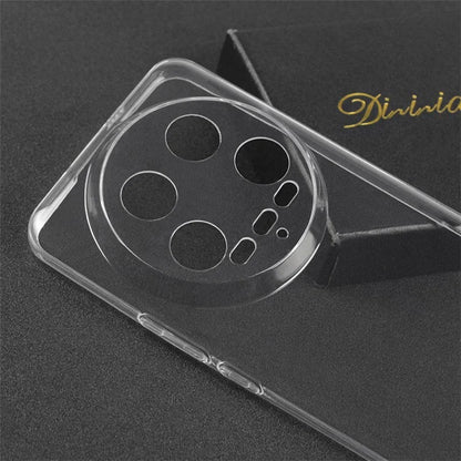 For Xiaomi 14 Ultra Case Clear Slim-Fit TPU Drop Protection Phone Protective Cover