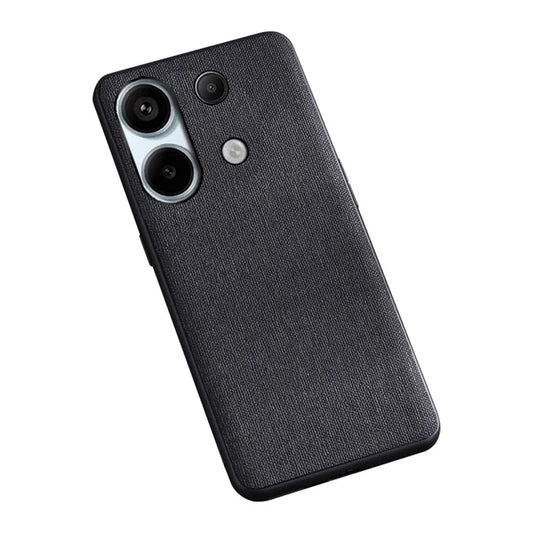 For Xiaomi Redmi Note 13 4G Case Cloth Texture Hard PC Protective Phone Cover