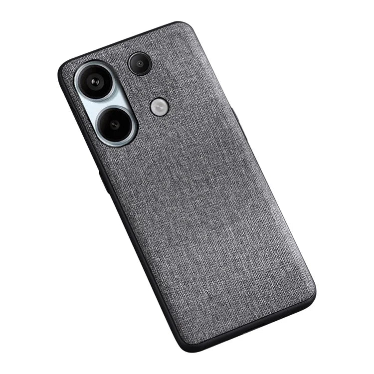 For Xiaomi Redmi Note 13 4G Case Cloth Texture Hard PC Protective Phone Cover