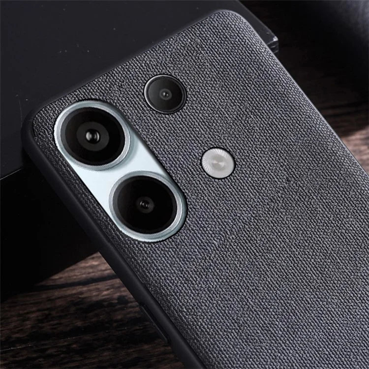 For Xiaomi Redmi Note 13 4G Case Cloth Texture Hard PC Protective Phone Cover