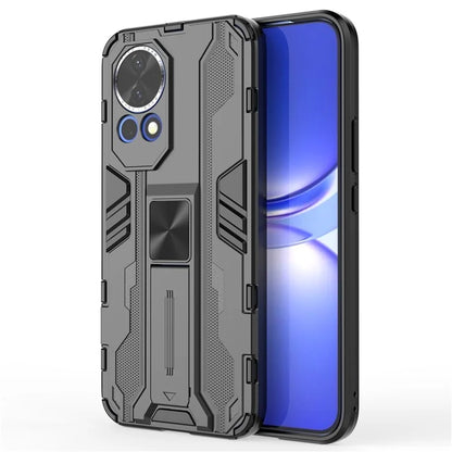 For Huawei nova 12 5G Case PC + TPU Scratch-proof Phone Cover with Foldable Kickstand