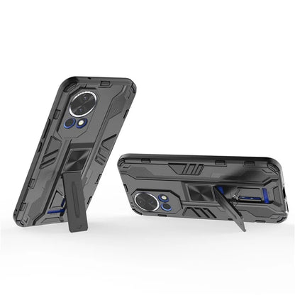 For Huawei nova 12 5G Case PC + TPU Scratch-proof Phone Cover with Foldable Kickstand