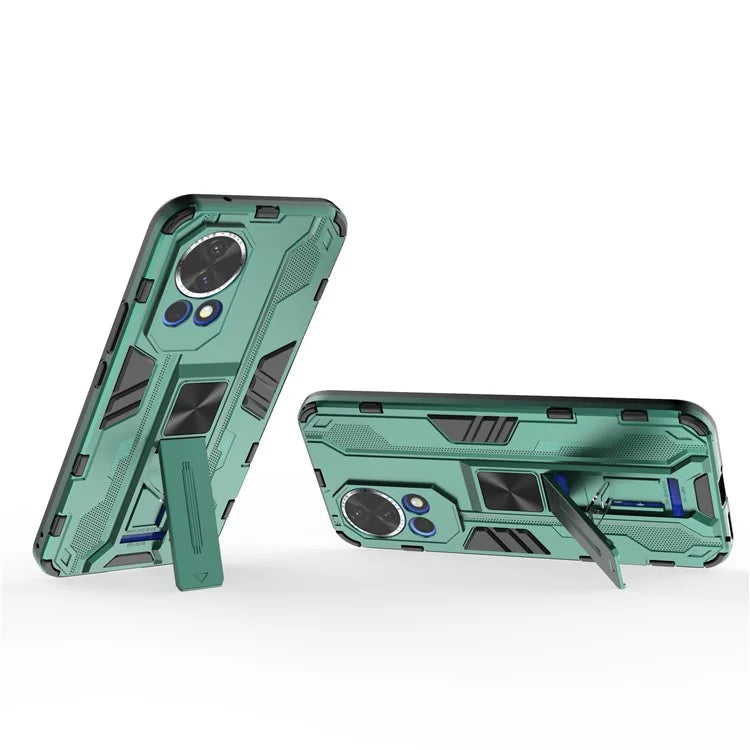 For Huawei nova 12 5G Case PC + TPU Scratch-proof Phone Cover with Foldable Kickstand