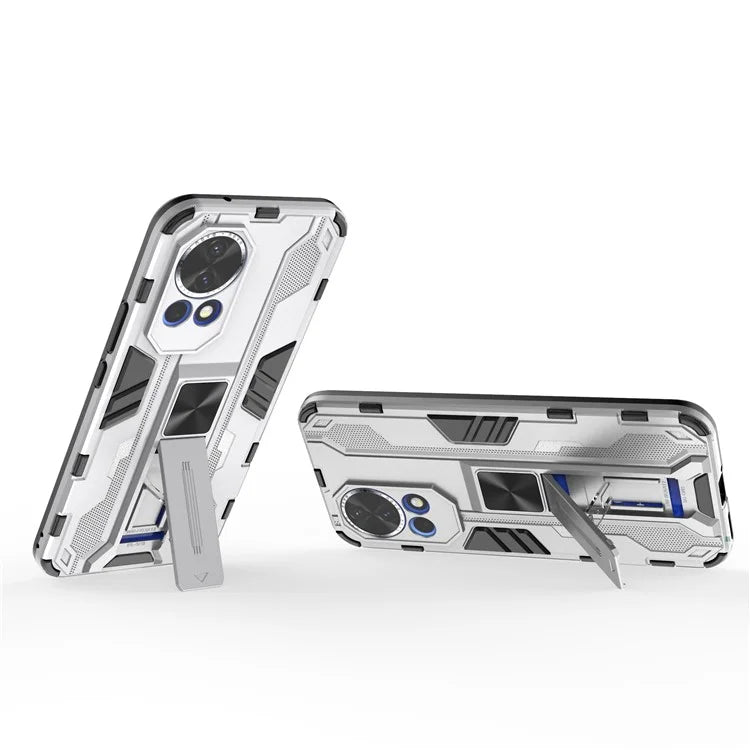 For Huawei nova 12 5G Case PC + TPU Scratch-proof Phone Cover with Foldable Kickstand