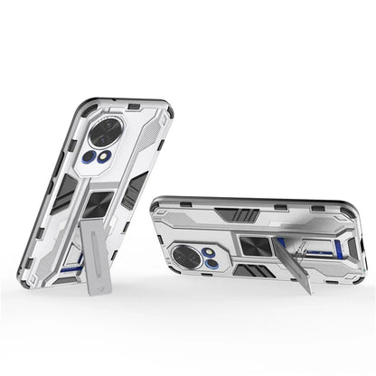 For Huawei nova 12 5G Case PC + TPU Scratch-proof Phone Cover with Foldable Kickstand