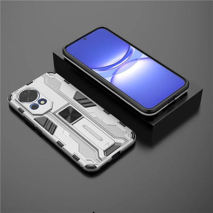 For Huawei nova 12 5G Case PC + TPU Scratch-proof Phone Cover with Foldable Kickstand