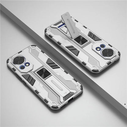 For Huawei nova 12 5G Case PC + TPU Scratch-proof Phone Cover with Foldable Kickstand