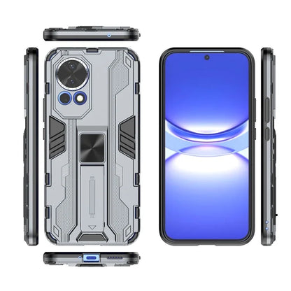 For Huawei nova 12 5G Case PC + TPU Scratch-proof Phone Cover with Foldable Kickstand