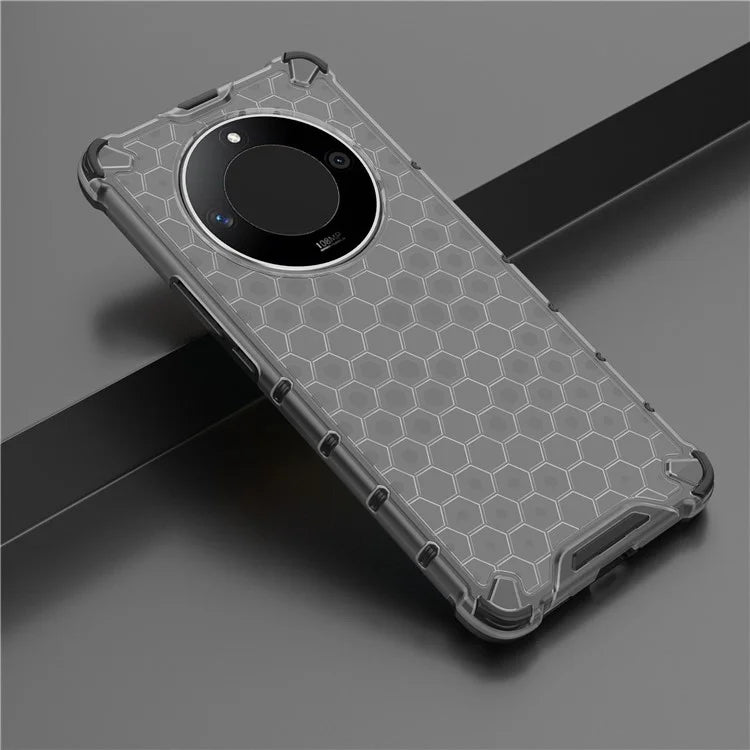 For Honor X50 5G / X9b 5G / Magic6 Lite 5G Case PC+TPU Anti-scratch Phone Shell with Honeycomb Design