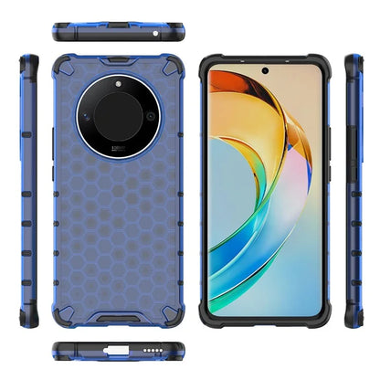 For Honor X50 5G / X9b 5G / Magic6 Lite 5G Case PC+TPU Anti-scratch Phone Shell with Honeycomb Design