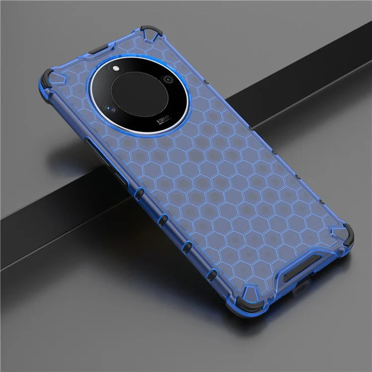 For Honor X50 5G / X9b 5G / Magic6 Lite 5G Case PC+TPU Anti-scratch Phone Shell with Honeycomb Design