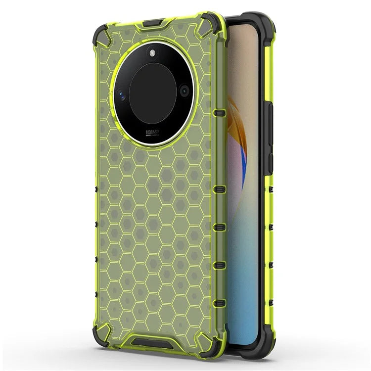 For Honor X50 5G / X9b 5G / Magic6 Lite 5G Case PC+TPU Anti-scratch Phone Shell with Honeycomb Design