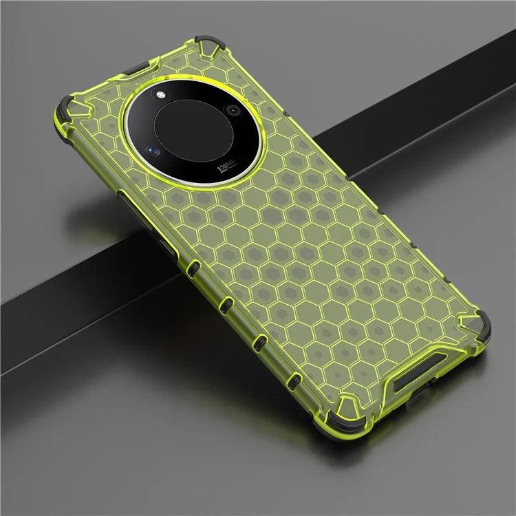 For Honor X50 5G / X9b 5G / Magic6 Lite 5G Case PC+TPU Anti-scratch Phone Shell with Honeycomb Design