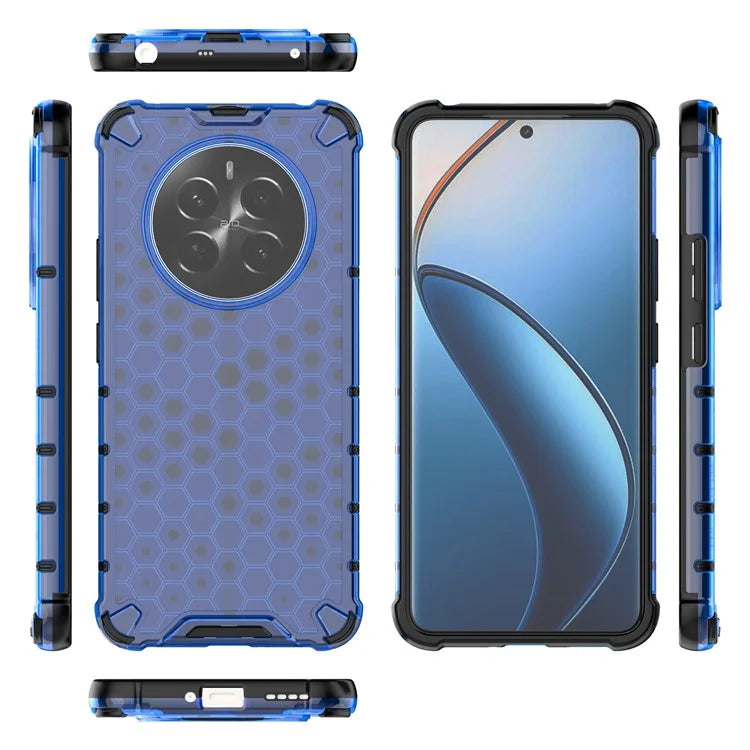 Realme 12+ 5G Case Four Corner Drop-proof PC+TPU Mobile Phone Cover