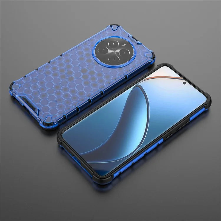 Realme 12+ 5G Case Four Corner Drop-proof PC+TPU Mobile Phone Cover