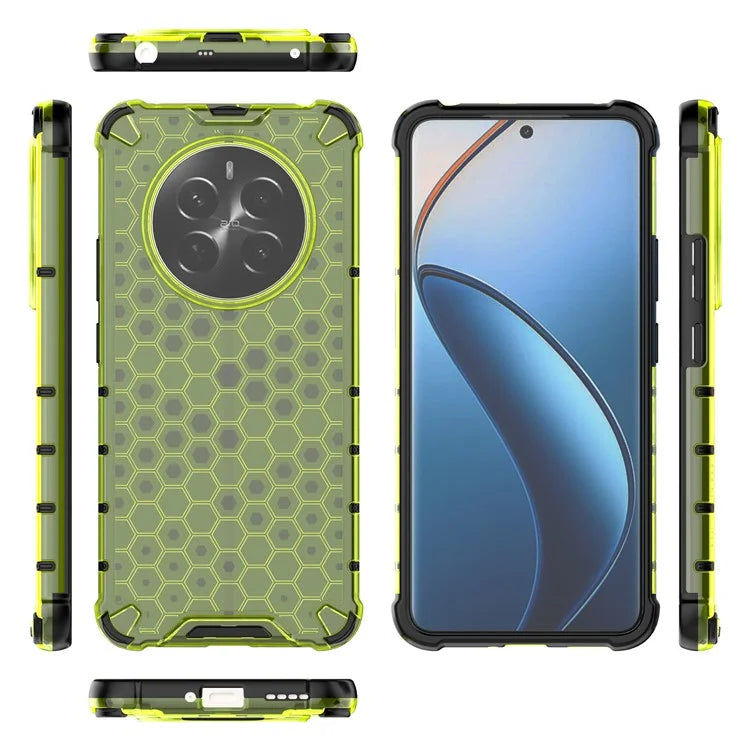 Realme 12+ 5G Case Four Corner Drop-proof PC+TPU Mobile Phone Cover