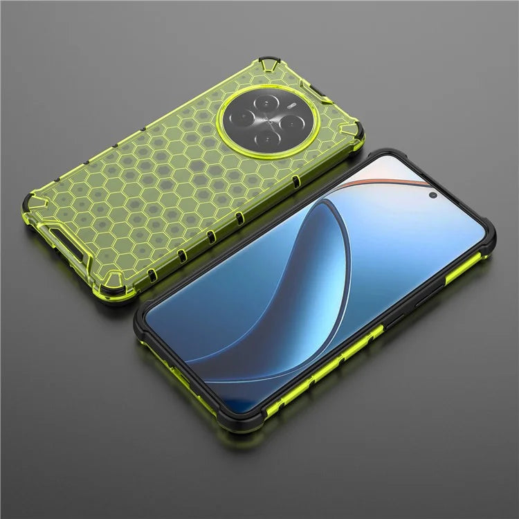 Realme 12+ 5G Case Four Corner Drop-proof PC+TPU Mobile Phone Cover