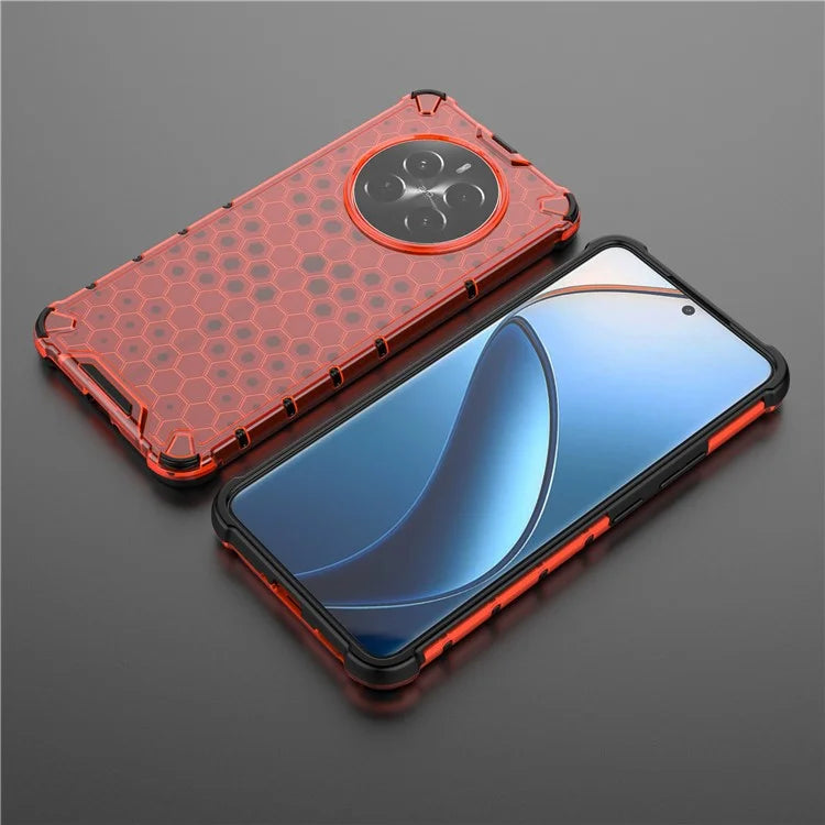Realme 12+ 5G Case Four Corner Drop-proof PC+TPU Mobile Phone Cover