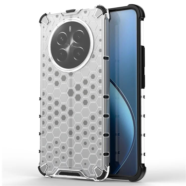 Realme 12+ 5G Case Four Corner Drop-proof PC+TPU Mobile Phone Cover