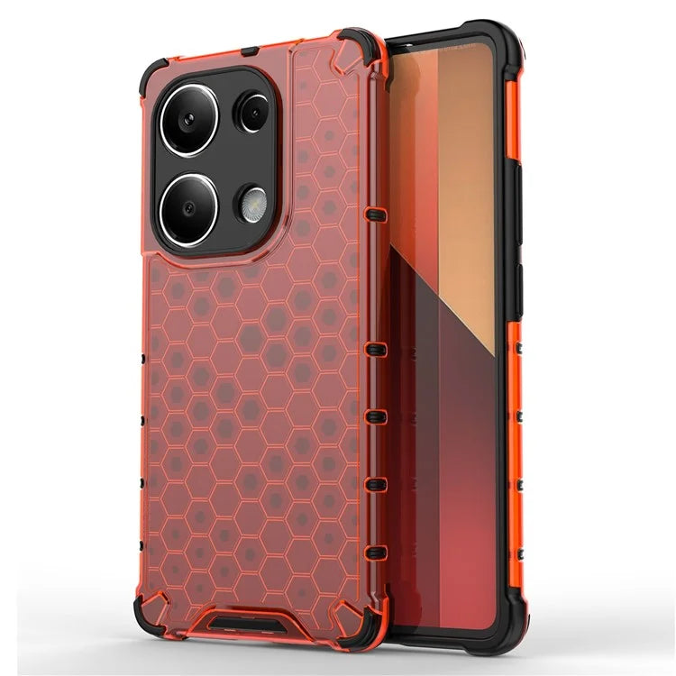 For Xiaomi Redmi Note 13 Pro 4G / Poco M6 Pro 4G Cell Phone Cases Soft TPU Hard PC Back Shell