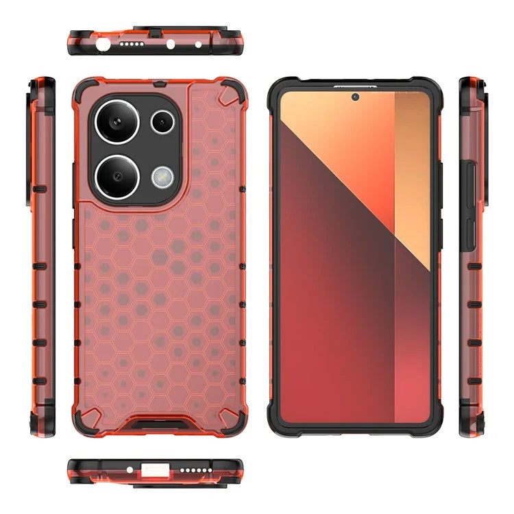 For Xiaomi Redmi Note 13 Pro 4G / Poco M6 Pro 4G Cell Phone Cases Soft TPU Hard PC Back Shell