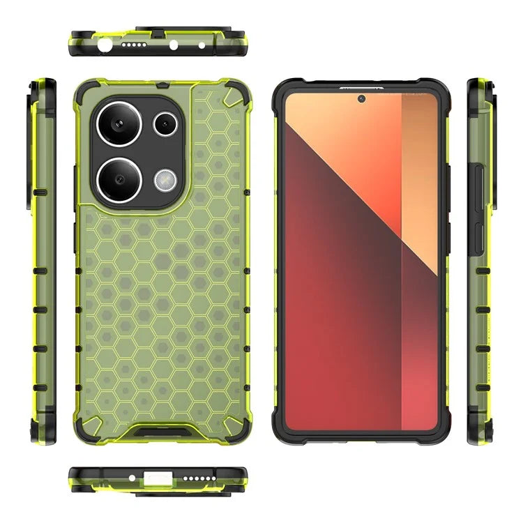 For Xiaomi Redmi Note 13 Pro 4G / Poco M6 Pro 4G Cell Phone Cases Soft TPU Hard PC Back Shell