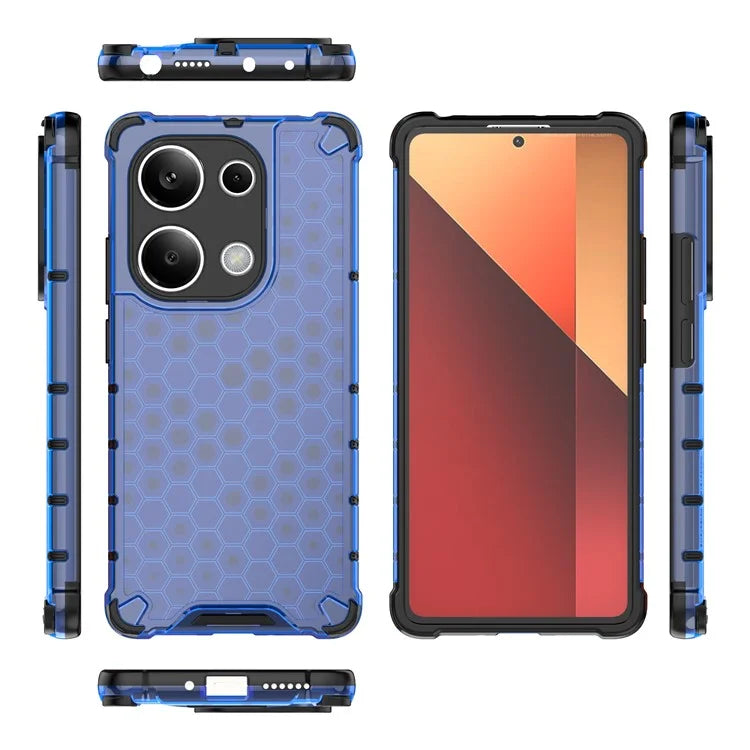 For Xiaomi Redmi Note 13 Pro 4G / Poco M6 Pro 4G Cell Phone Cases Soft TPU Hard PC Back Shell