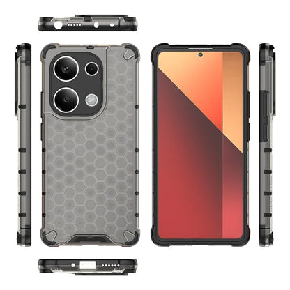 For Xiaomi Redmi Note 13 Pro 4G / Poco M6 Pro 4G Cell Phone Cases Soft TPU Hard PC Back Shell